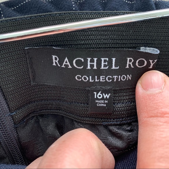 Rachel Roy Collection | Windowpane Skirt | 16W - Picture 3 of 5